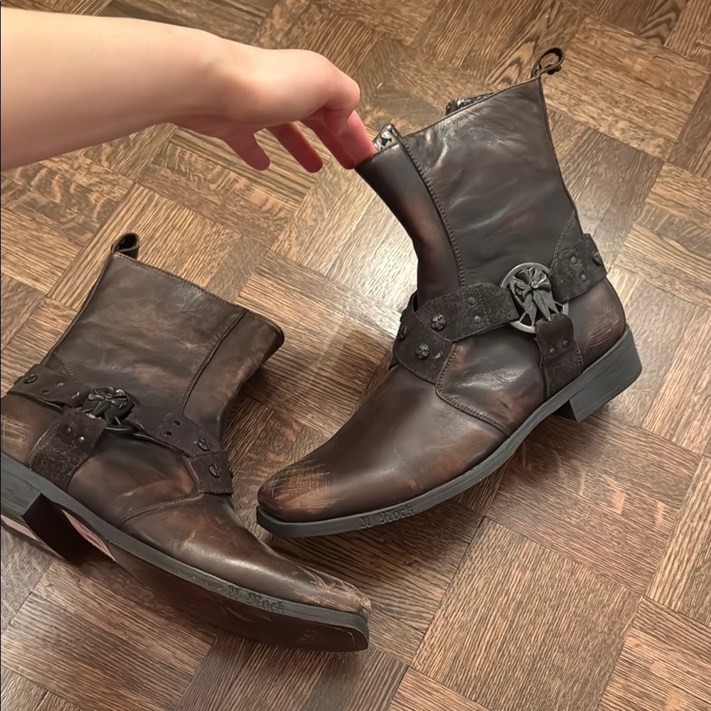 Mark Nason size 8 Men's Brown Leather Boots